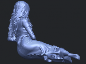 naked girl i04 Model Cetak 3D