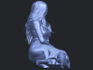 naked girl i04 Model Cetak 3D