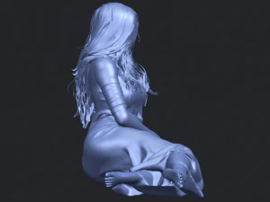 naked girl i04 3D Print Model