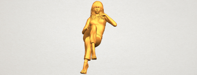 naked girl i05 3D Принт Модель .c4d .max .obj .3ds .fbx .stl .blend 