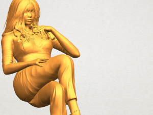 naked girl i05 3D Принт Модель