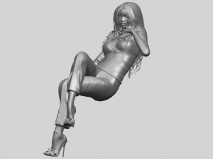 naked girl i05 3D Принт Модель