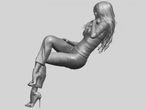 naked girl i05 3D Print Model