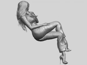 naked girl i05 3D Print Model