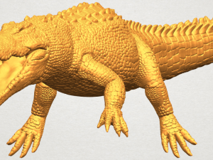 alligator 01 3D Принт Модель