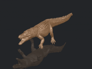 alligator 01 3D Принт Модель