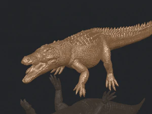 alligator 01 3D Print Model
