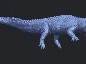 alligator 01 3D Print Model