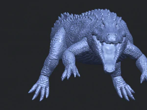 alligator 01 3D Print Model