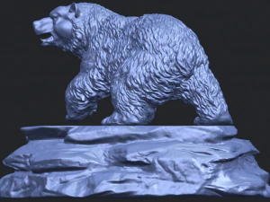 bear 01 3D Print Model