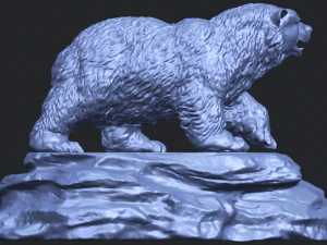 bear 01 3D Print Model