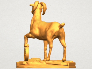 goat 03 Modelo de impresión 3D