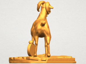 goat 03 Modelo de impresión 3D