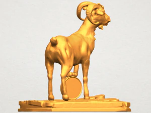 goat 03 3D Print Model