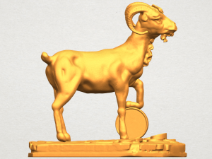goat 03 Modelo de impresión 3D