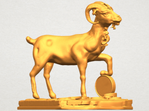 goat 03 Modelo de impresión 3D