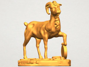goat 03 3D Print Model