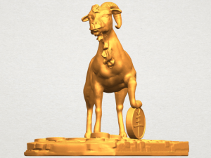 goat 03 Modelo de impresión 3D