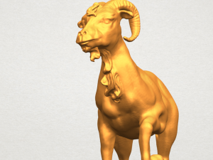 goat 03 Modelo de impresión 3D