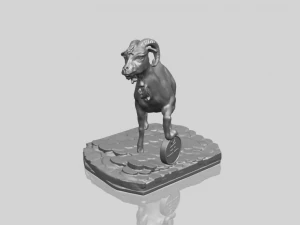 goat 03 3D Print Model