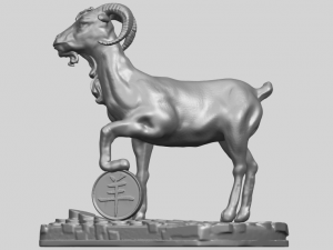 goat 03 Modelo de impresión 3D