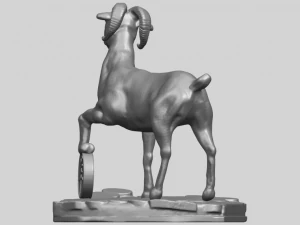 goat 03 3D Print Model