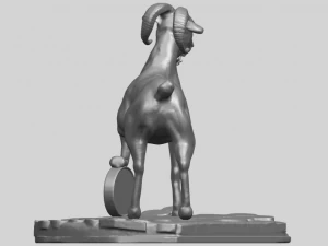 goat 03 3D Print Model