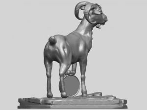 goat 03 3D Print Model
