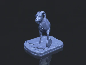 goat 03 3D Print Model