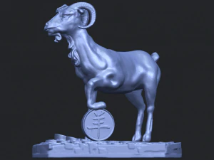 goat 03 3D Print Model