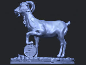 goat 03 Modelo de impresión 3D