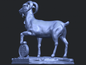 goat 03 Modelo de impresión 3D