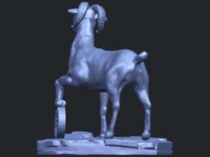 goat 03 Modelo de impresión 3D