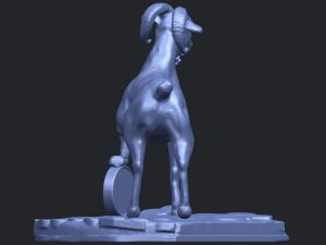 goat 03 Modelo de impresión 3D