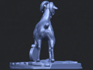 goat 03 3D Print Model