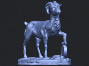 goat 03 3D Print Model