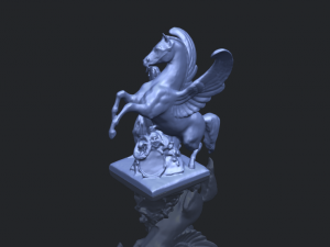 horse 07 pegasus02 3D Принт Модель