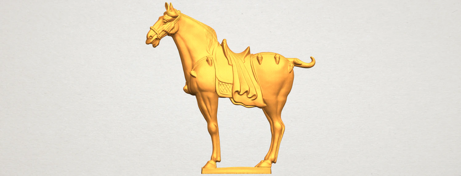 horse 08 3D Print Model .c4d .max .obj .3ds .fbx .stl .blend 