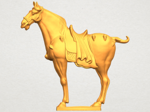 horse 08 3Dプリントモデル