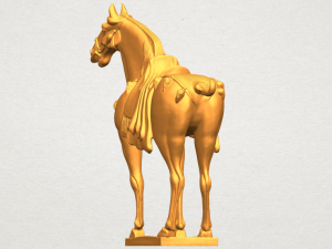 horse 08 3Dプリントモデル