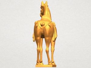 horse 08 3Dプリントモデル