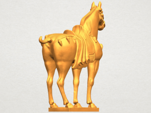 horse 08 3Dプリントモデル