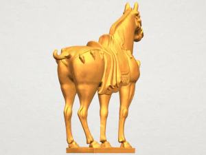 horse 08 3D Print Model