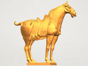 horse 08 3Dプリントモデル