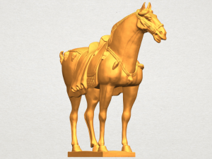 horse 08 3Dプリントモデル