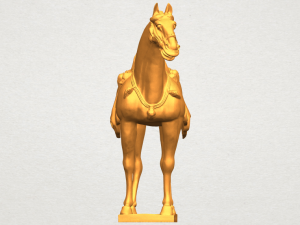 horse 08 3Dプリントモデル