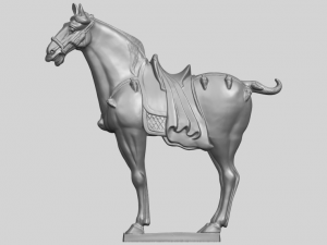 horse 08 3Dプリントモデル