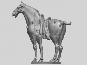 horse 08 3Dプリントモデル