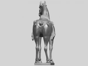 horse 08 3D Print Model