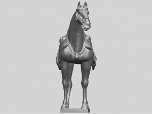 horse 08 3Dプリントモデル